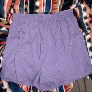 Light Purple Soffe Shorts